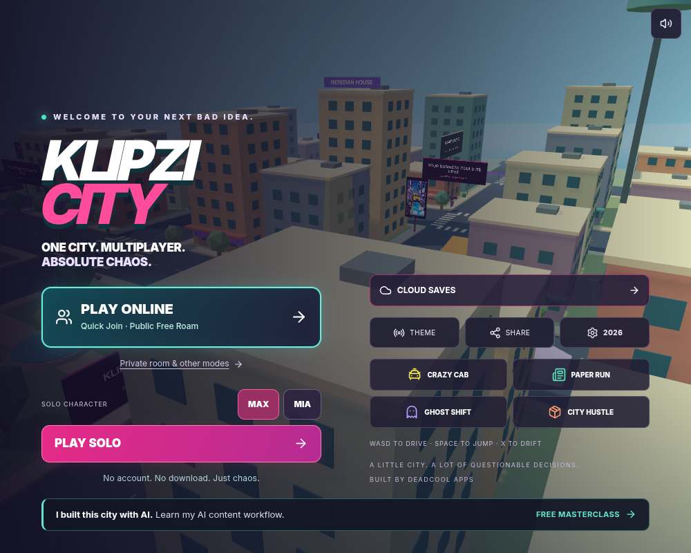 KlipZi City screenshot